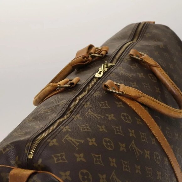 LOUIS VUITTON Monogram Keepall 60 Boston Bag LV Auth - Picture 7 of 16
